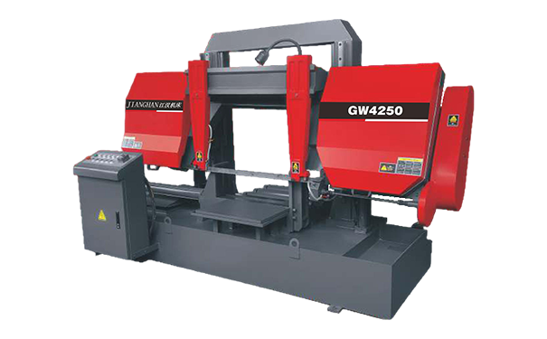 孝昌GW4250双柱龙门卧式带锯床